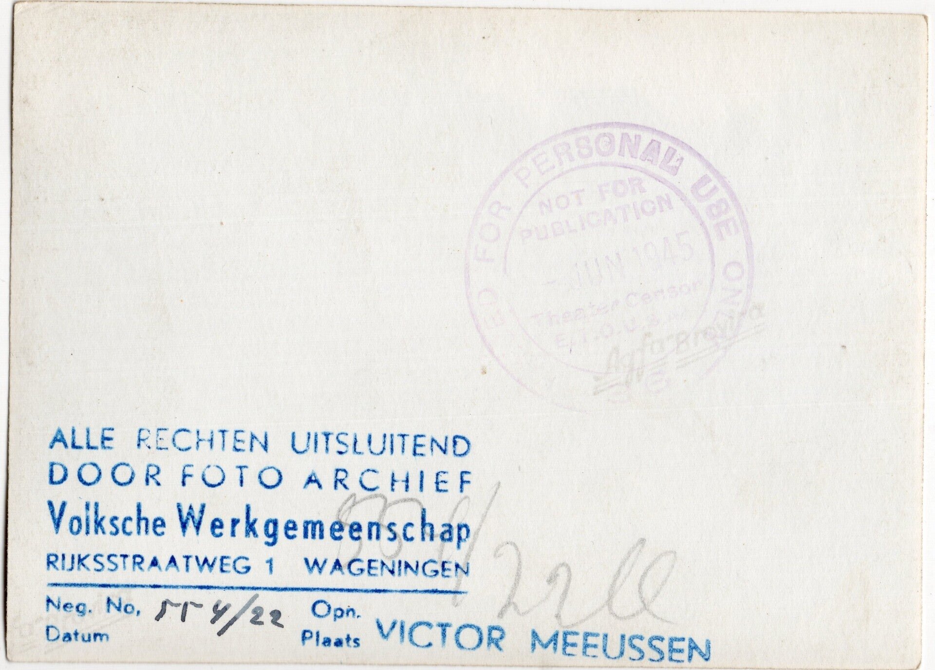 Original WW2 Dutch Waffen SS Press Photo - Reichsschule Valkenburg visit by higher SS lead (1943) — image 2