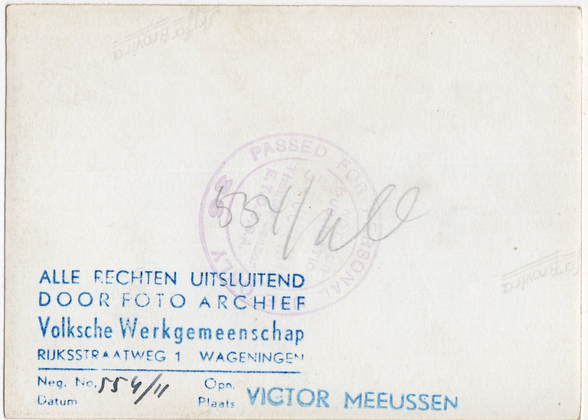 Original WW2 Dutch Waffen SS Press Photo - Reichsschule Valkenburg visit by higher SS lead, including Hanns Albin Rauter (1943) — image 2