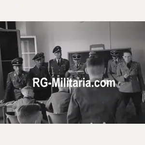 Original WW2 Dutch Waffen SS Press Photo - Reichsschule Valkenburg …