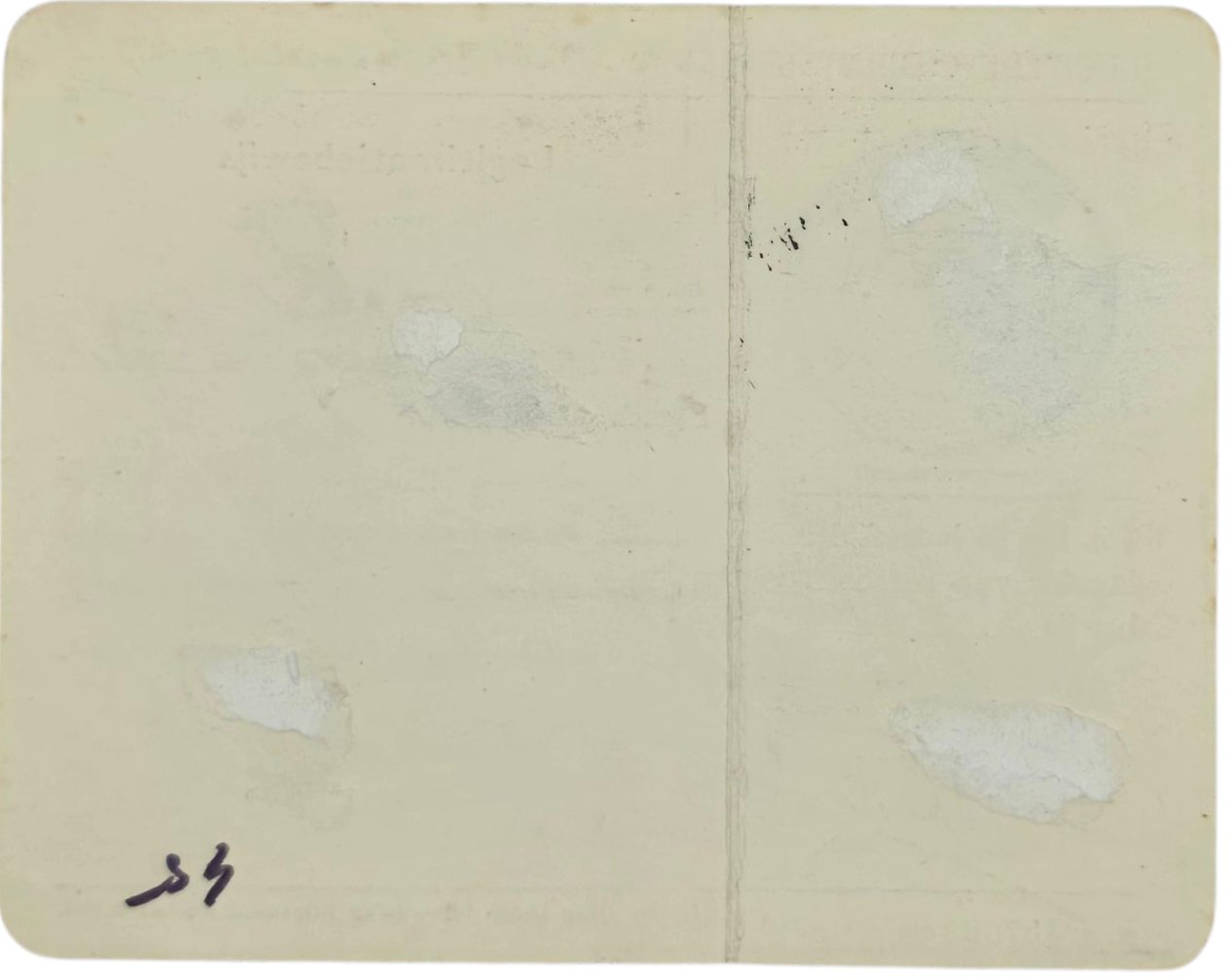 Original WW2 Dutch LBD Document - Luchtbeschermingsdienst ID card Chemische Dienst Sint Laurens (1941) — image 2