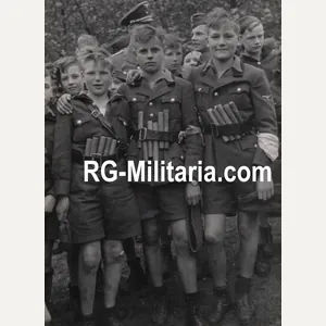 Original WW2 Dutch Waffen SS Press Photo - Reichsschule Valkenburg …
