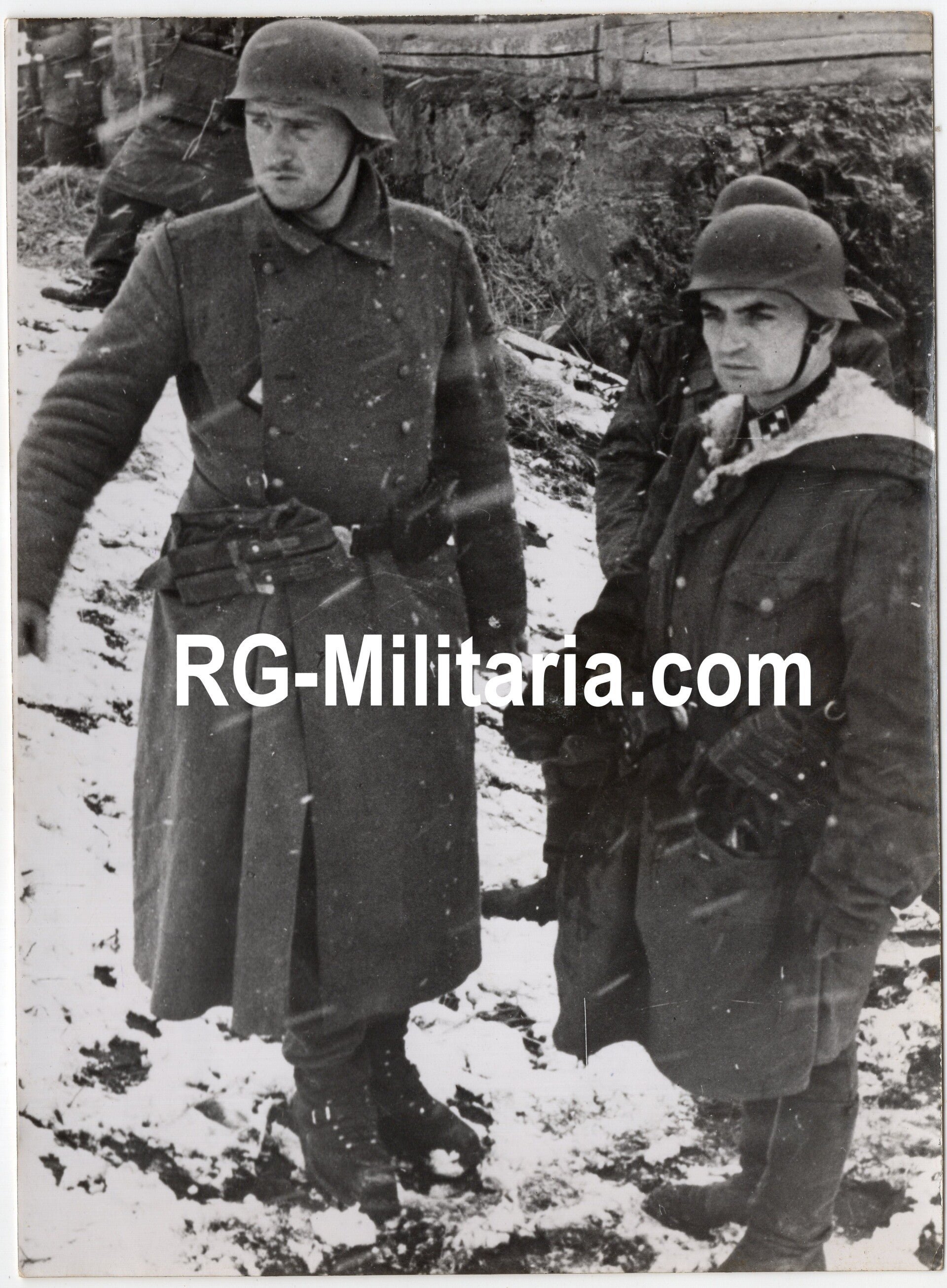 Original WW2 German Waffen SS Press Photo - Estonian Waffen SS volunteers on the Eastern Front (1944) — image 3