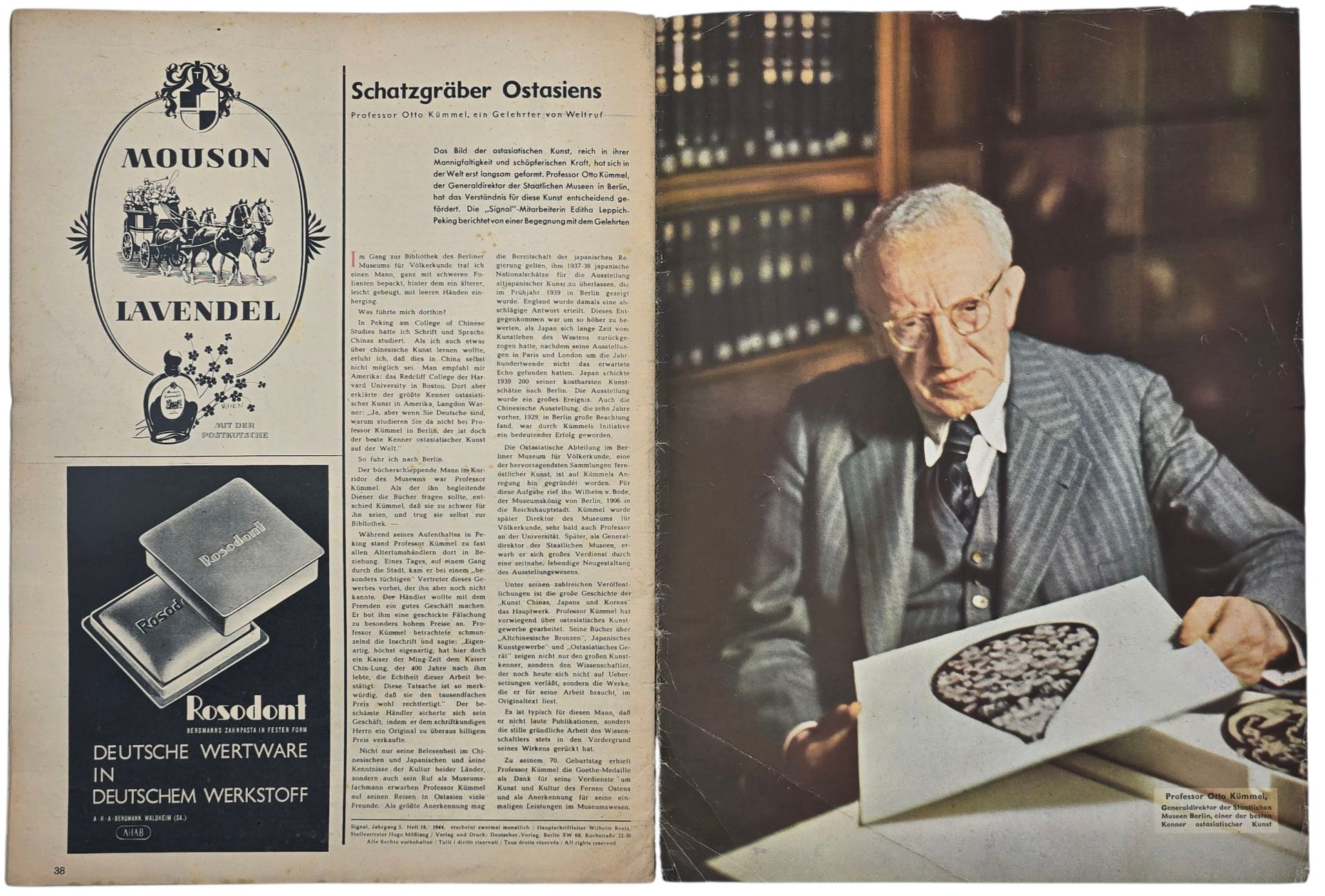 Original WW2 German Magazine - Signal No. 19, German language, Arnhem, Market Garden (1944) — image 10