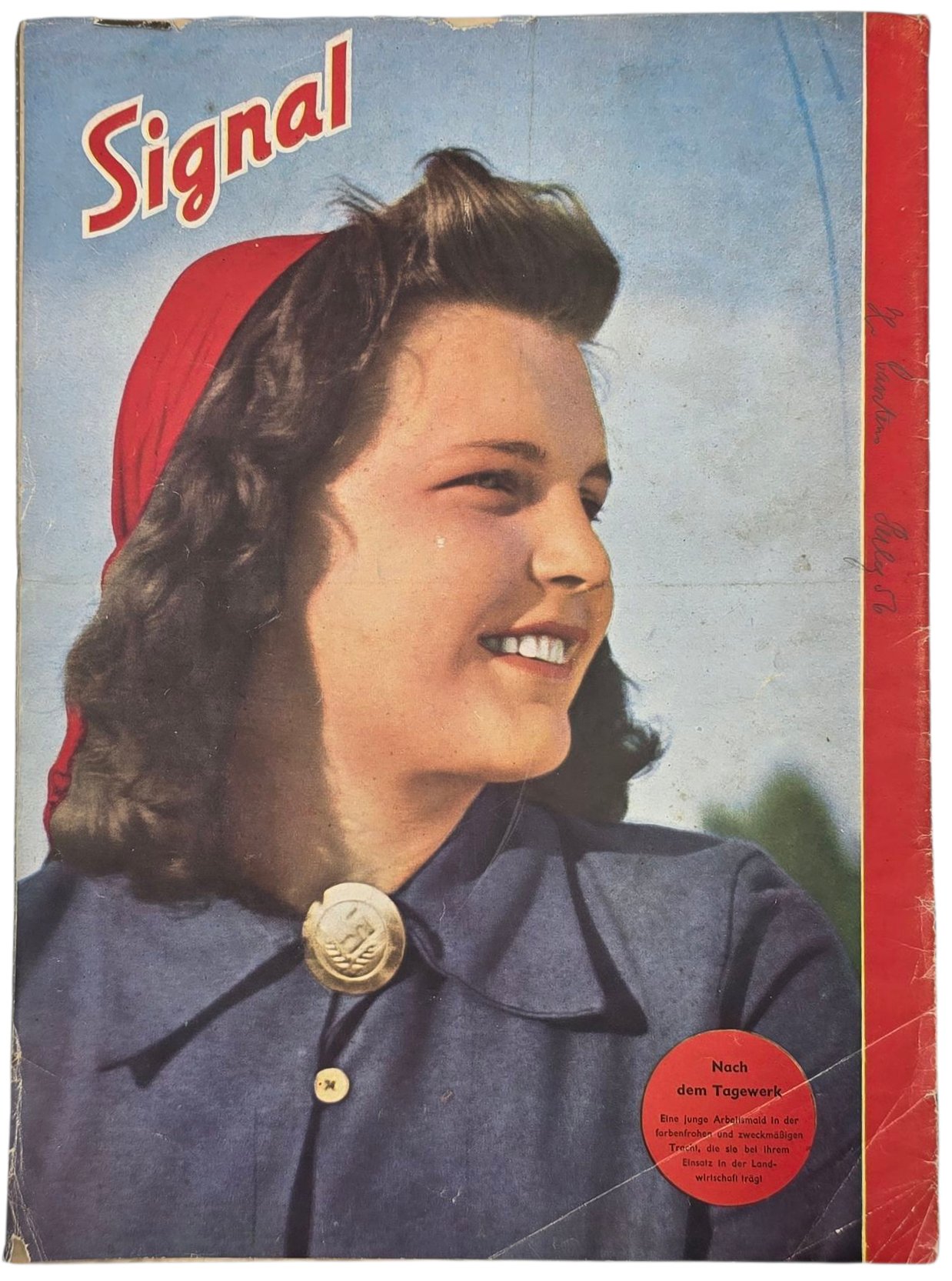 Original WW2 German Magazine - Signal No. 19, German language, Arnhem, Market Garden (1944) — image 11