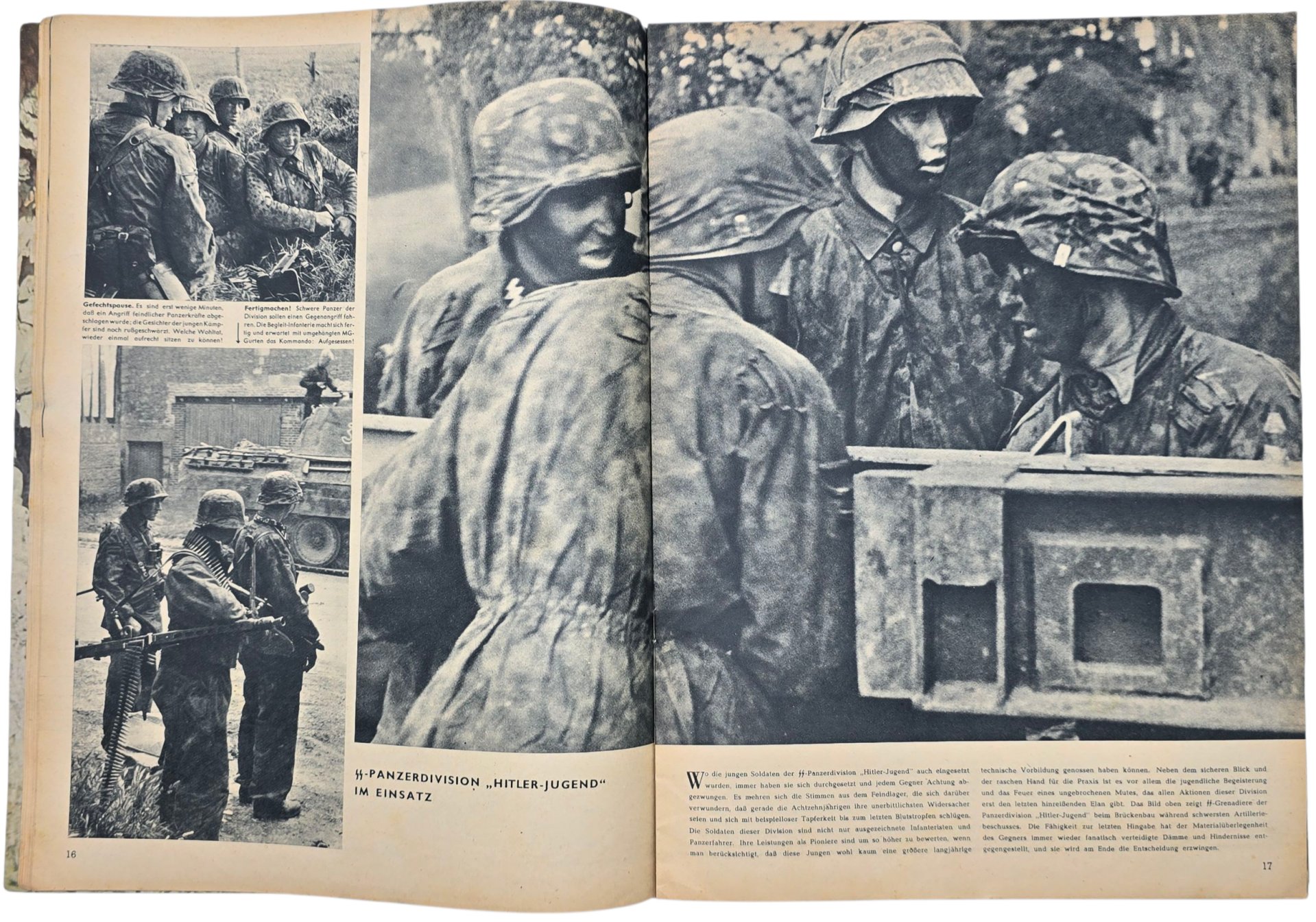Original WW2 German Magazine - Signal No. 19, German language, Arnhem, Market Garden (1944) — image 8