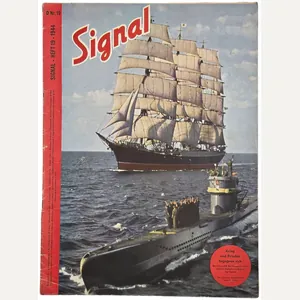 Original WW2 German Magazine - Signal No. 19, German language, …