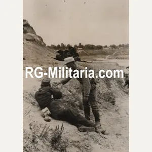 Original WW2 German Press Photo - Testing a Panzerfaust during …