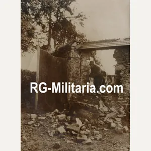 Original WW2 German Press Photo - Eastern European Wehrmacht volunteer …