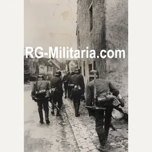 Original WW2 German Press Photo - German Pioniere in a …