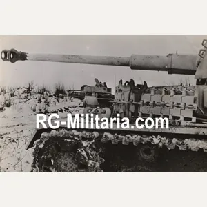 Original WW2 German Press Photo - German Panzer IV tank …