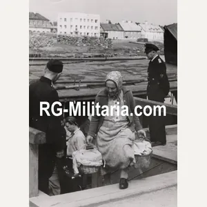 Original WW2 German Waffen SS Press Photo - SS Wasserschutzpolizei …
