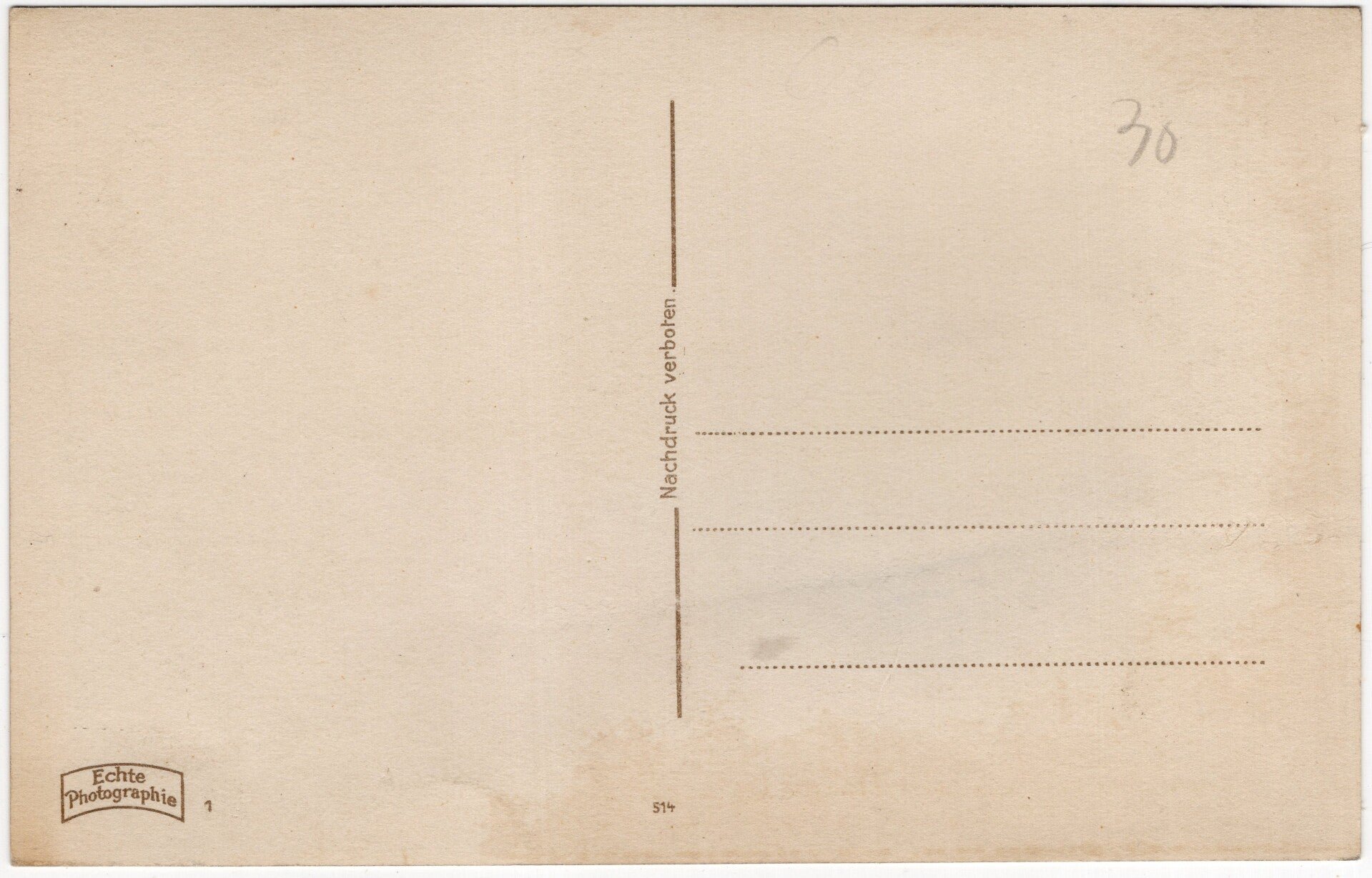 Original WW2 German Postcard - Adolf Hitler portrait — image 2