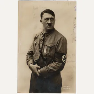 Original WW2 German Postcard - Adolf Hitler portrait