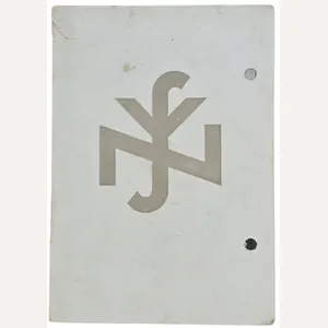 Original WW2 German Document - Christmas card Konrad Henlein ''Sudetendeutsche …