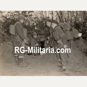 Original WW2 US Press Photo - US 8th Armored Division …