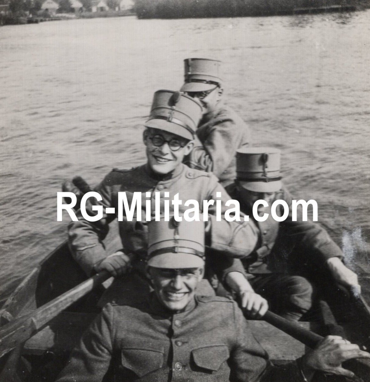 Original WW2 Dutch Photo - Photo grouping Dutch pontonniers in Breda (1939) — image 10