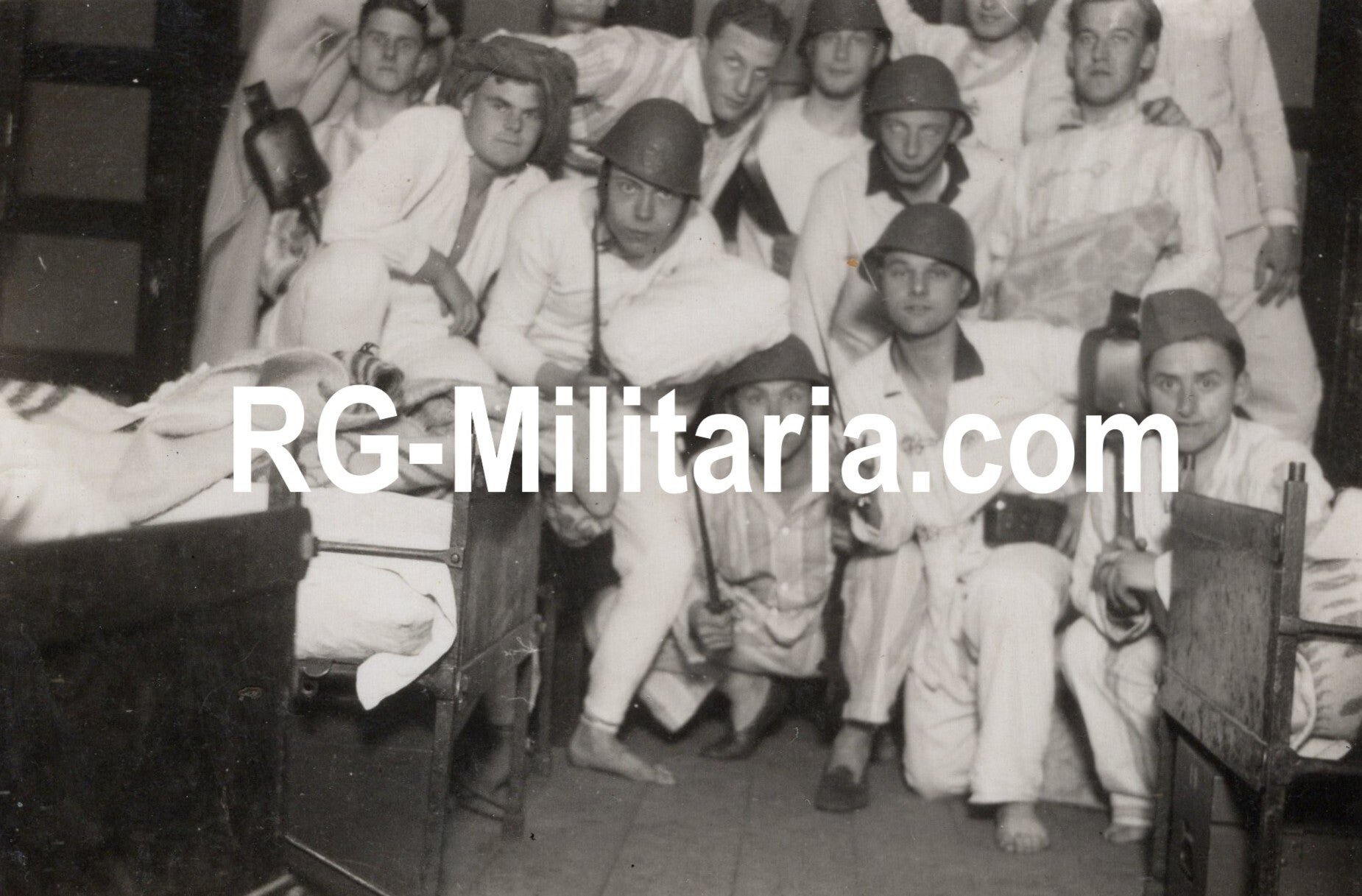 Original WW2 Dutch Photo - Photo grouping Dutch pontonniers in Breda (1939) — image 12
