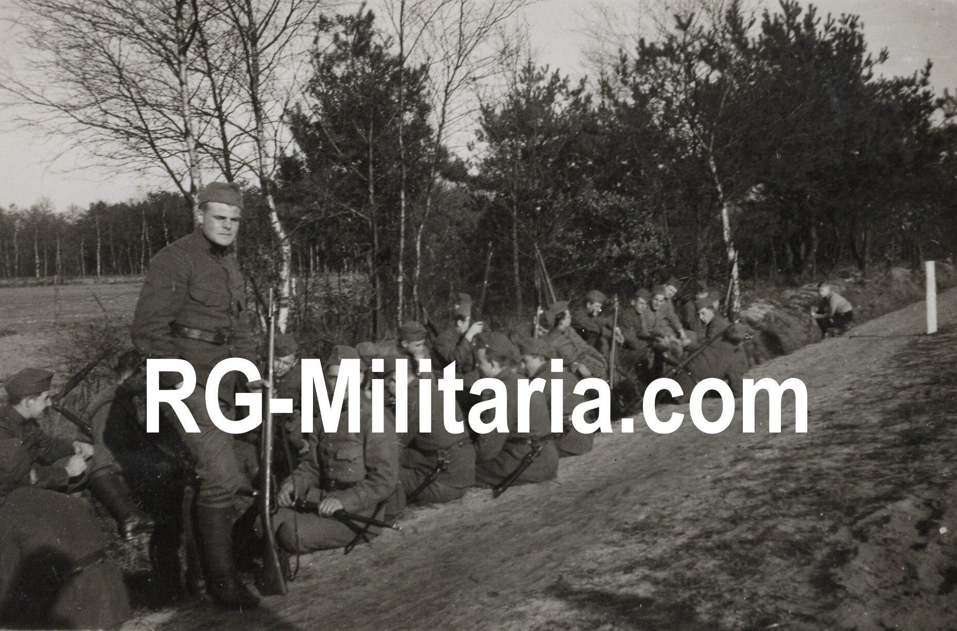 Original WW2 Dutch Photo - Photo grouping Dutch pontonniers in Breda (1939) — image 15