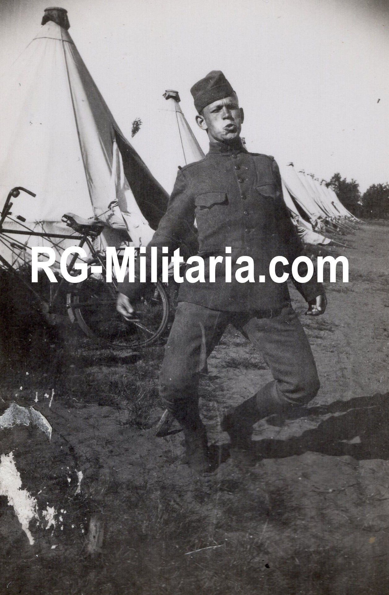 Original WW2 Dutch Photo - Photo grouping Dutch pontonniers in Breda (1939) — image 18
