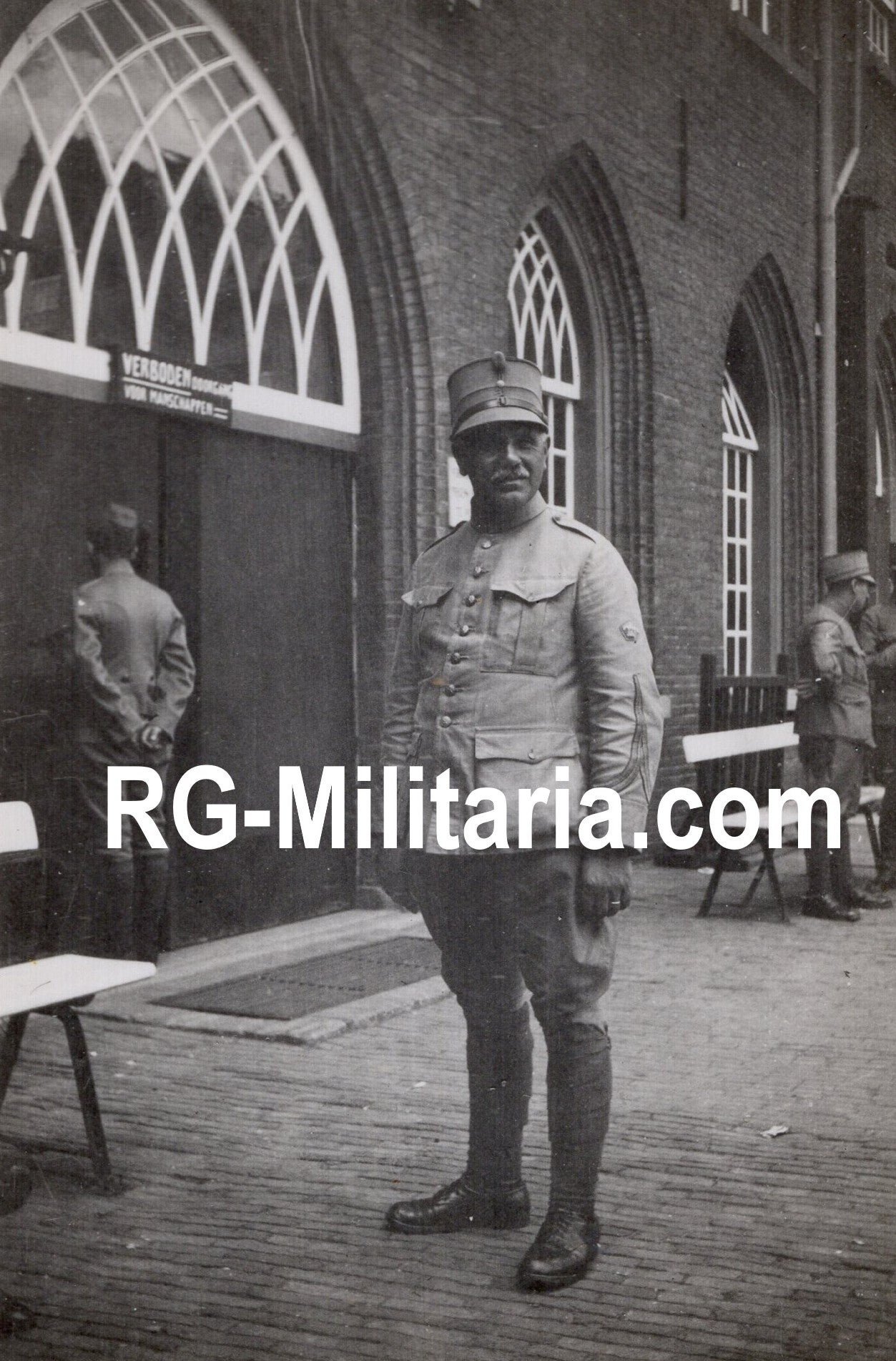 Original WW2 Dutch Photo - Photo grouping Dutch pontonniers in Breda (1939) — image 22