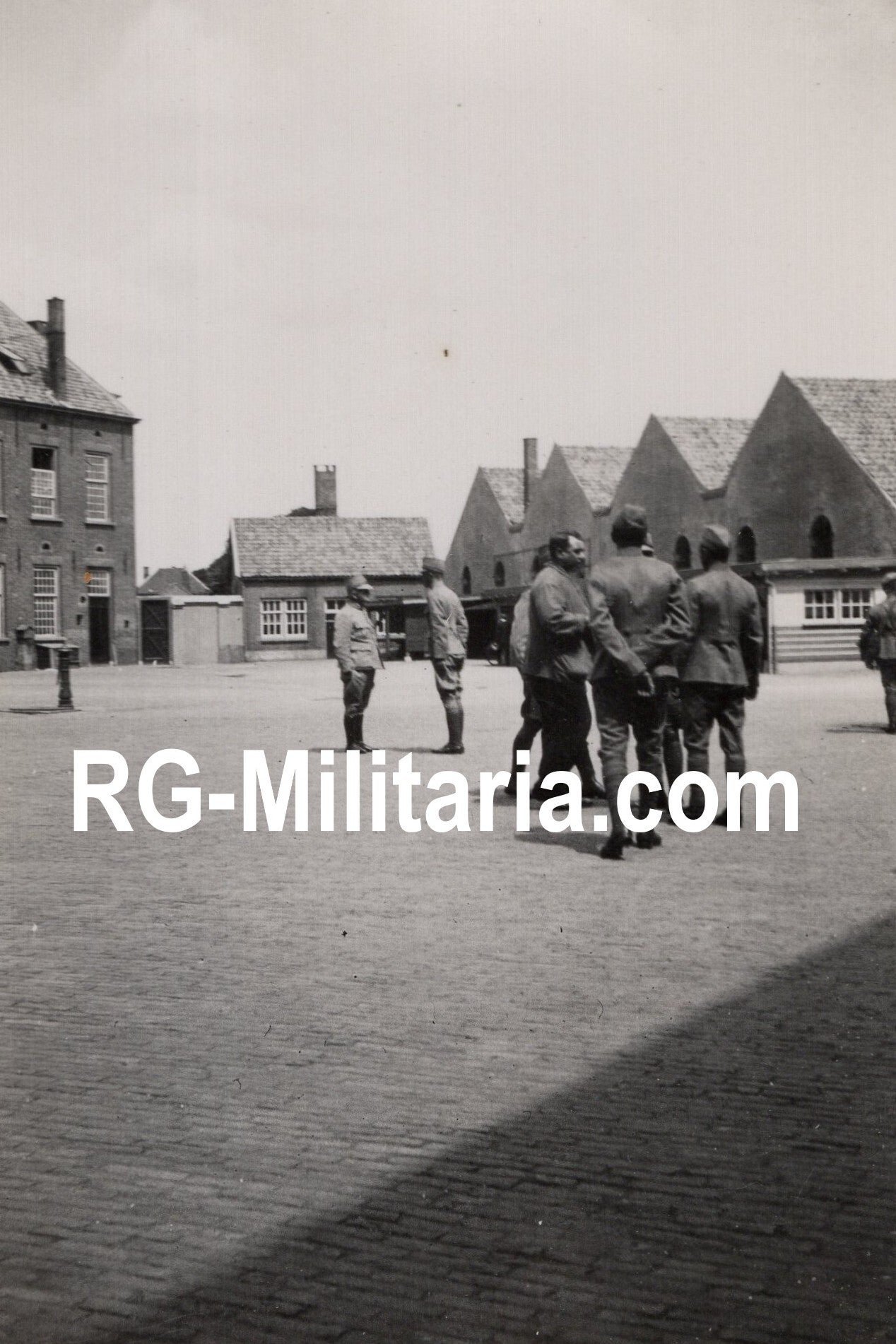 Original WW2 Dutch Photo - Photo grouping Dutch pontonniers in Breda (1939) — image 3