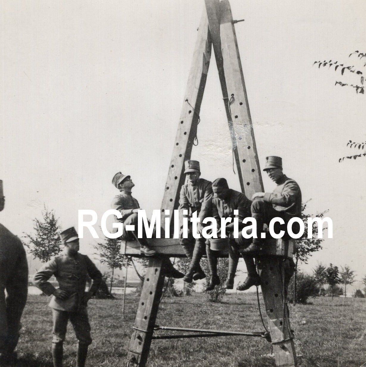 Original WW2 Dutch Photo - Photo grouping Dutch pontonniers in Breda (1939) — image 5