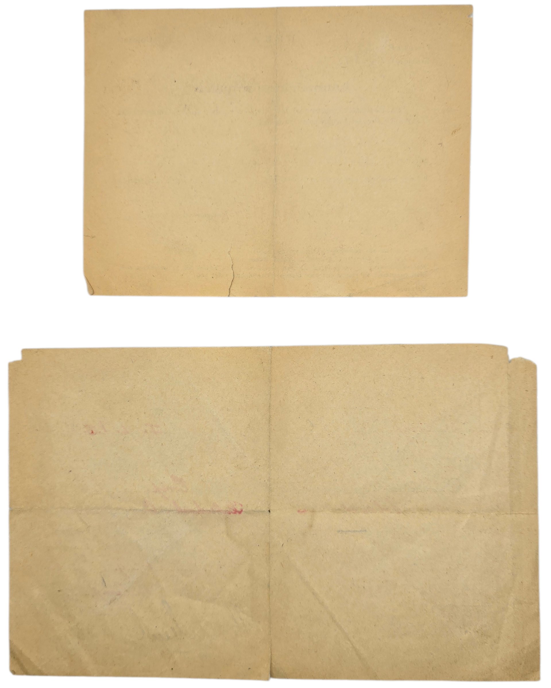 Original WW2 Dutch Liberation Document - Forms Dutch soldier Rotterdam, Gorinchem (1945) — image 2