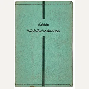 Original WW2 Dutch Document - Losse Distributie bonnen folder, Eefde, …