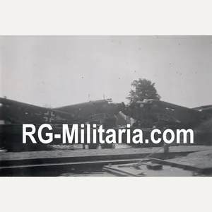 Original WW2 German Photo - Junkers JU 52 airplanes on …