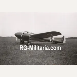 Original WW2 Dutch Press Photo - Prototype Fokker G1 X-2 …