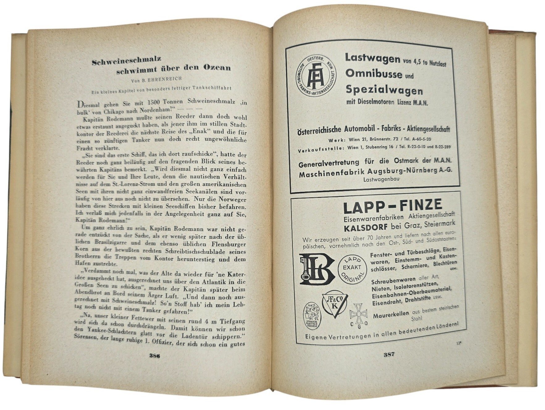Original WW2 German AO Book - Jahrbuch der Auslands-Organisation der NSDAP für die Seeschiffahrt (1941) — image 9