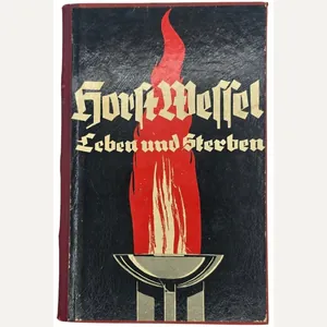 Original WW2 German NSDAP Book - Horst Wessel, Leben und …