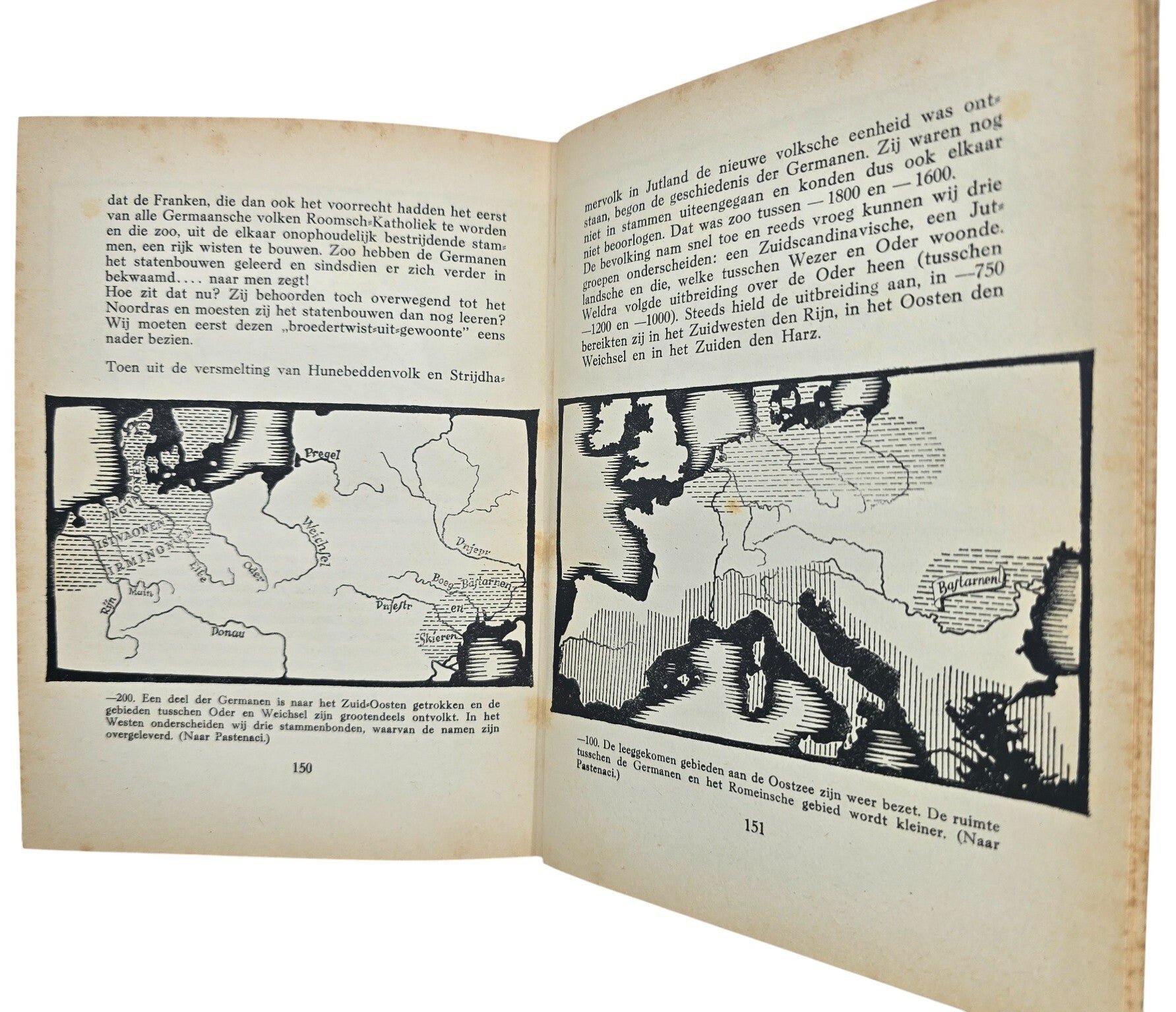 Original WW2 Dutch Collaboration NSB Book - Geschiedenis van het Noordras, J. C. Nachenius (1944) — image 4