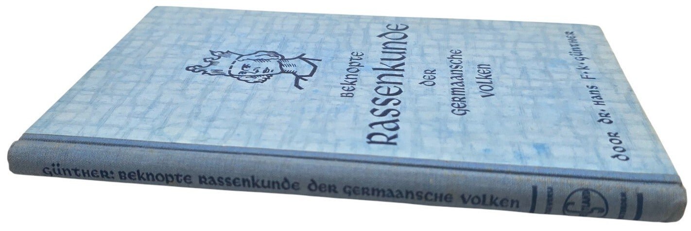 Original WW2 Dutch Collaboration NSB Book - Beknopte Rassenkunde der Germaansche Volken, Dr. Hans F. K. Günther (1942) — image 5