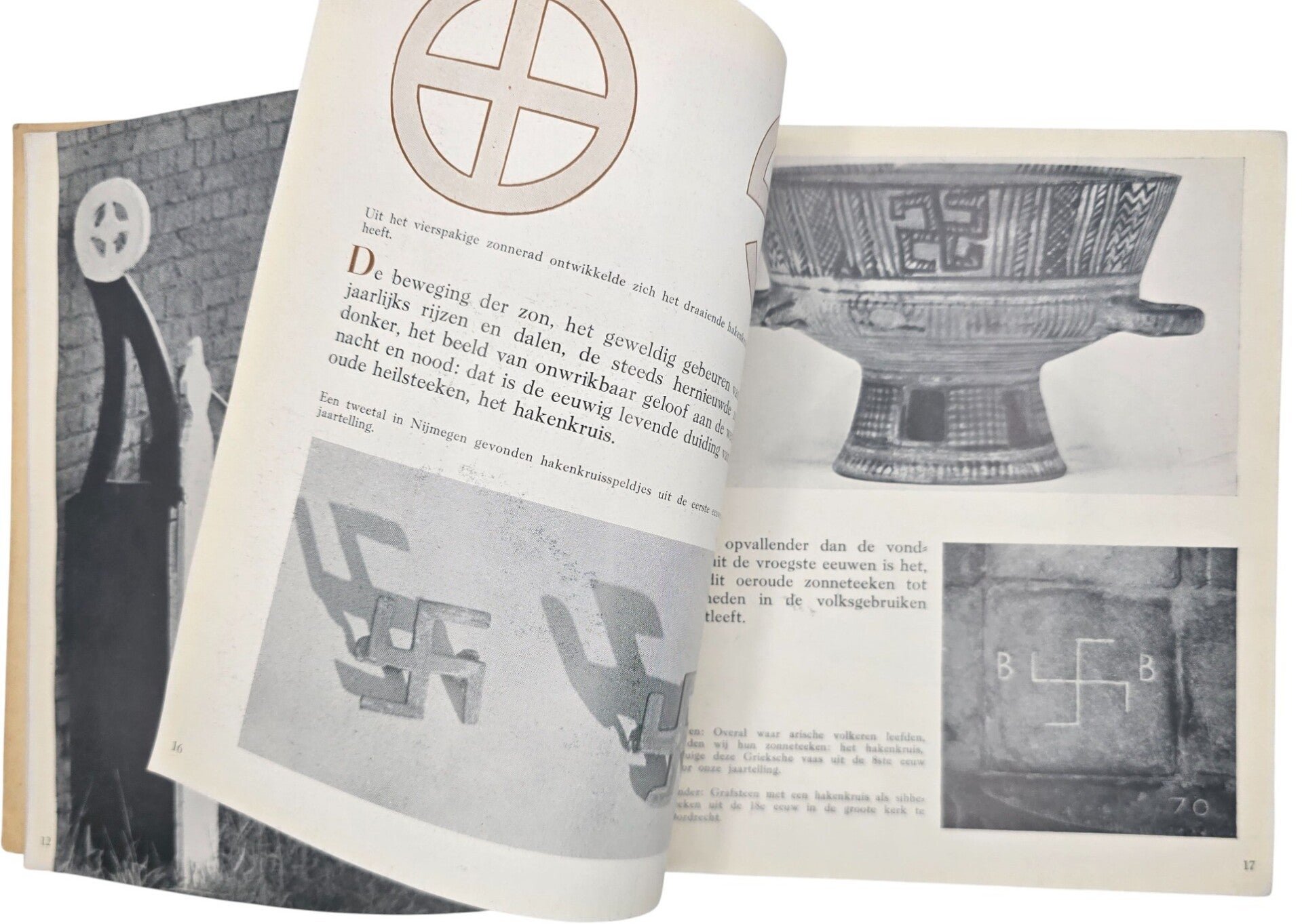 Original WW2 Dutch Collaboration NSB Brochure - Exhibition Eeuwig levende Teekens, Den Haag (1941) — image 5