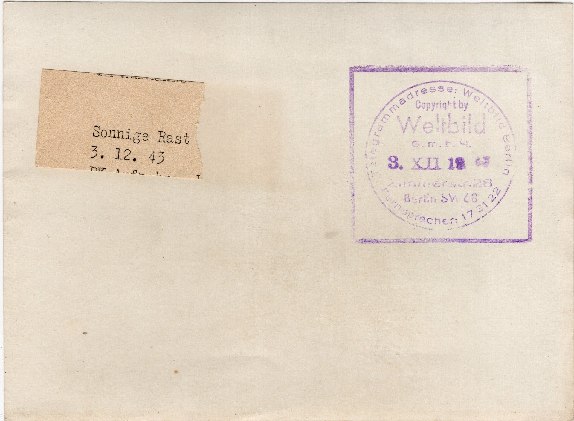 Original WW2 German Press Photo - German troops in the trenches (1943) — image 2