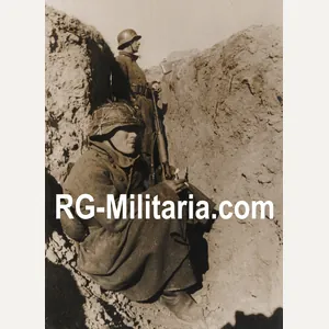 Original WW2 German Press Photo - German troops in the …