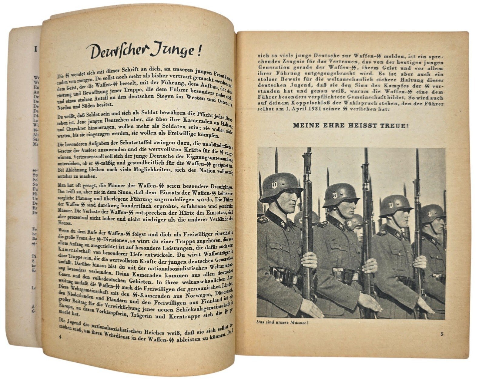 Original WW2 German Waffen SS Brochure - Dich ruft die SS, Der Reichsführer SS (1942) — image 4