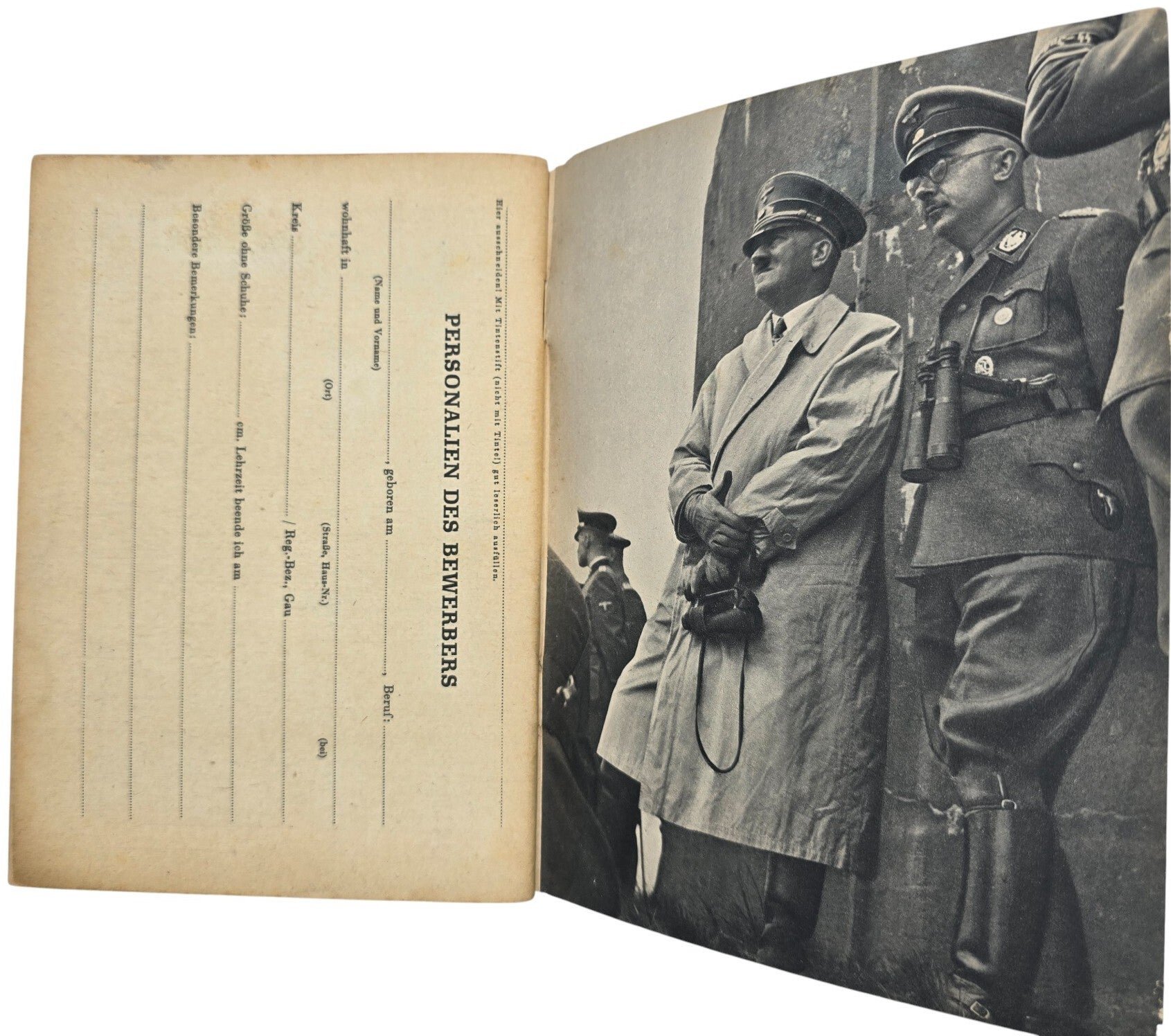 Original WW2 German Waffen SS Brochure - Dich ruft die SS, Der Reichsführer SS (1942) — image 8