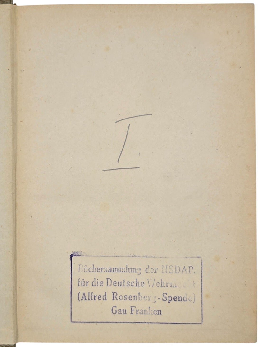 Original WW2 German Antisemitic Book - Kampf dem Weltfeind, Julius Streicher, Der Stürmer (1938) — image 2