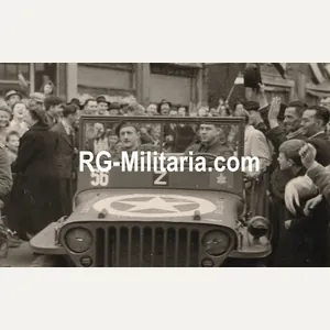 Original WW2 Dutch Liberation Photo - Canadians arrive in Amersfoort …
