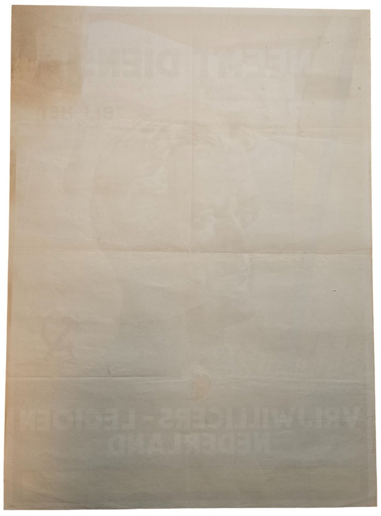 Original WW2 Dutch Waffen SS Poster - Neemt dienst bij het Vrijwilligers Legioen Nederland, large size! (1941) — image 11