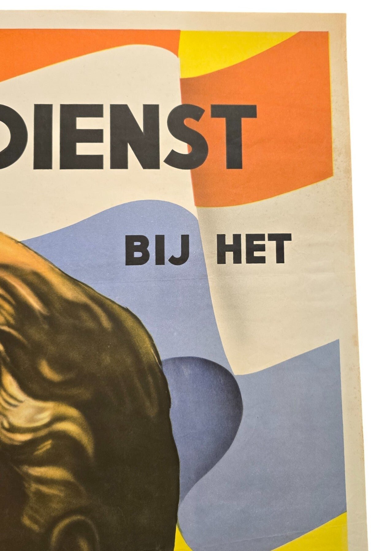 Original WW2 Dutch Waffen SS Poster - Neemt dienst bij het Vrijwilligers Legioen Nederland, large size! (1941) — image 8