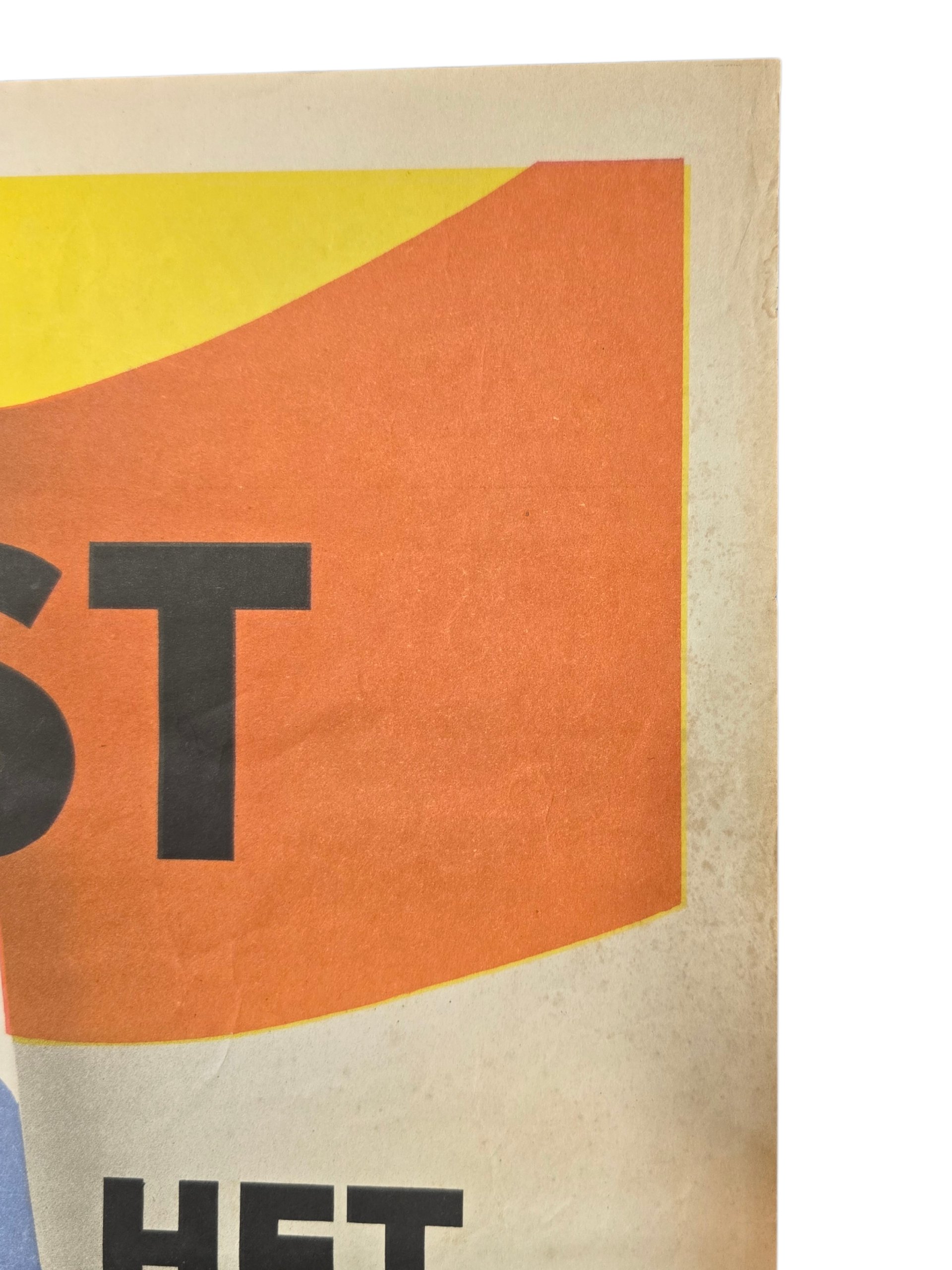 Original WW2 Dutch Waffen SS Poster - Neemt dienst bij het Vrijwilligers Legioen Nederland, large size! (1941) — image 9