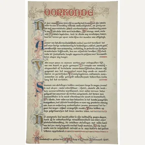 Original WW2 Dutch Liberation Poster - Liberation citation Schaap, Utrecht …