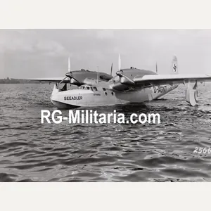 Original WW2 German Luftwaffe Photo - Dornier Do 26 Flugboot …