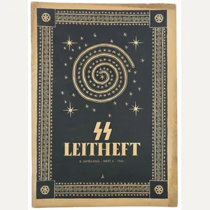 Original WW2 German Waffen SS Brochure - SS Leitheft 8th …
