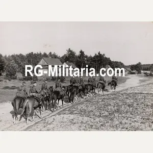 Original WW2 German Waffen SS Press Photo - SS-Kavallerie-Regiment 2 …