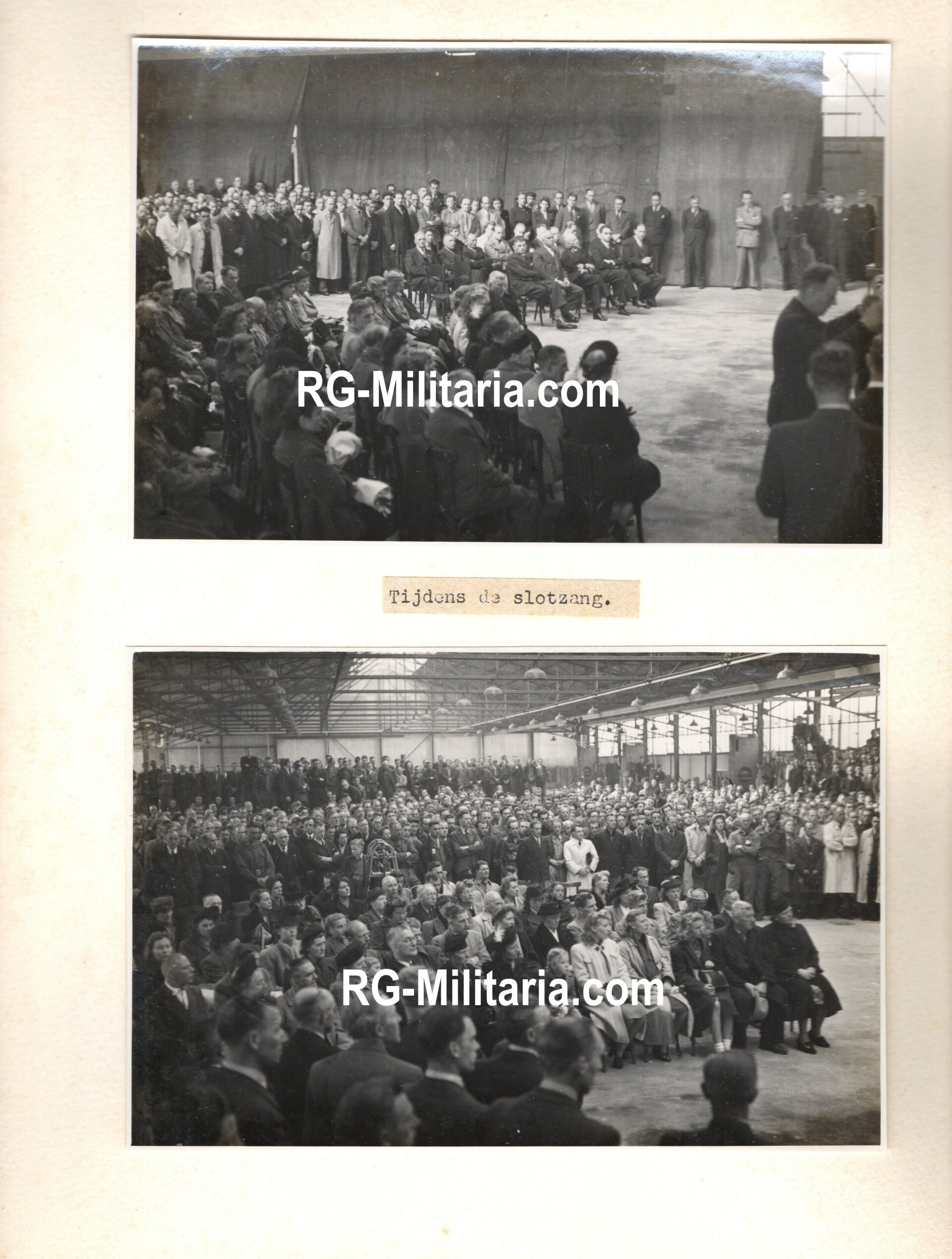 Original WW2 Dutch Photoalbum - Memorial album for the perished workers of the Fokker airplane company (1948) — image 14