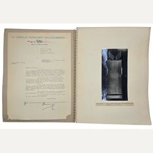 Original WW2 Dutch Photoalbum - Memorial album for the perished …